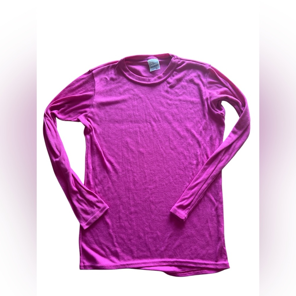 Patagonia Capilene long sleeve hot pink shirt size XS in‎ VGUC - light pilling
